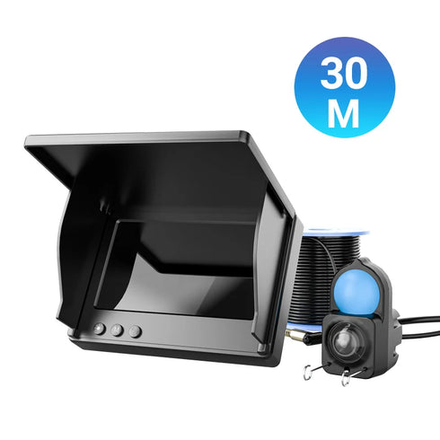 Underwater camera 1080p 4.3 inch lcd Endoscope camera Waterproof 6 Hours Endurance Night Vision 15/30m